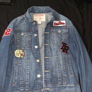 True Religion trucker jacket